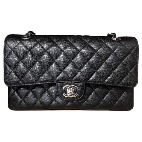 chanel classic flap medium caviar|The Always Timeless Chanel Classic Flap Bag.